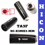 HICON mini XLR3P σε XLR3P adaptor